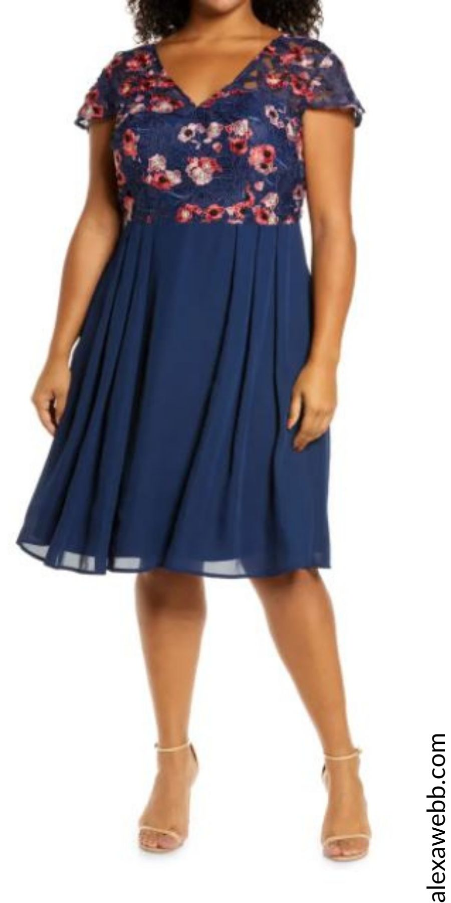 81 Plus Size Spring Wedding Guest Dresses - Alexa Webb