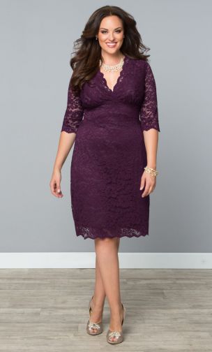 27 Plus Size Wedding Guest Dresses {with Sleeves} - Alexa Webb