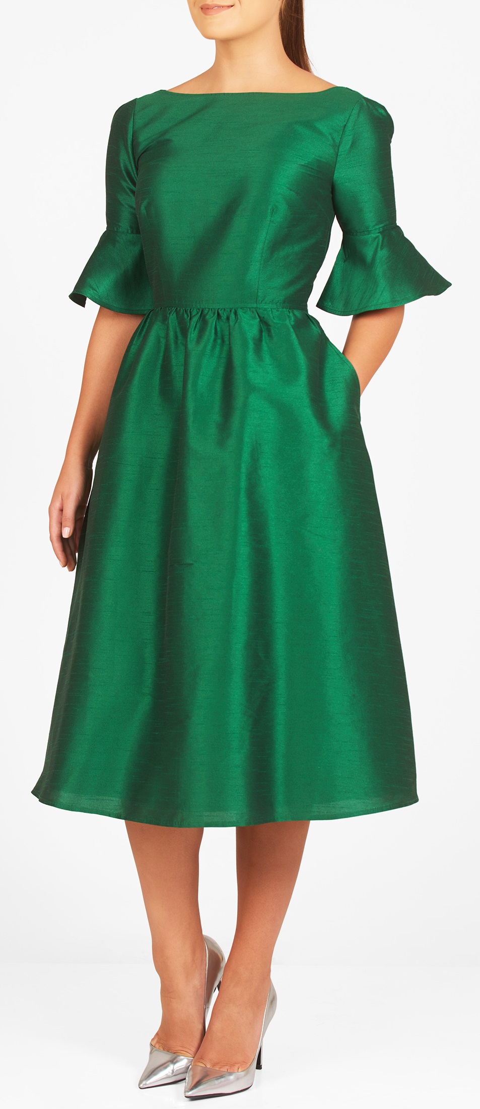 Plus Size Holiday Green Dress Alexa Webb 13 Alexa Webb