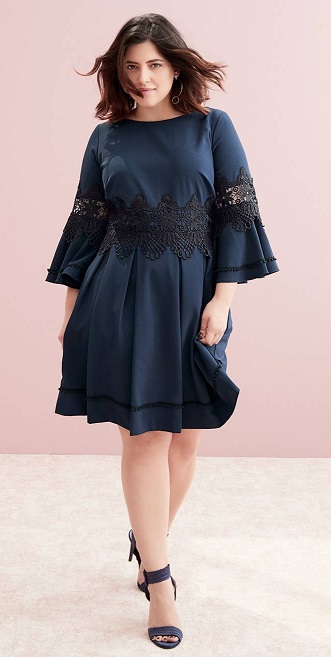 33 Plus Size Wedding Guest Dresses {with Sleeves} - Alexa Webb