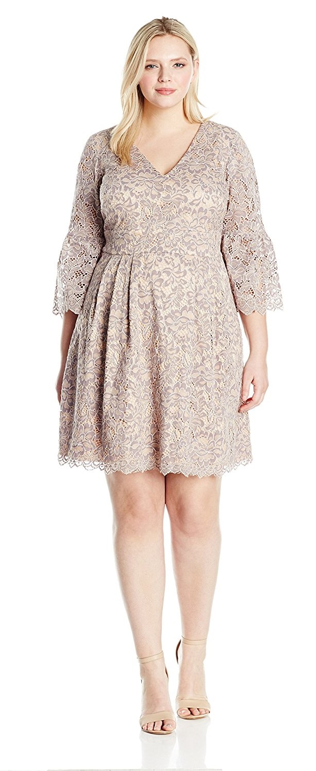 39 Plus Size Spring Wedding Guest Dresses {with Sleeves ... (550 x 1341 Pixel)