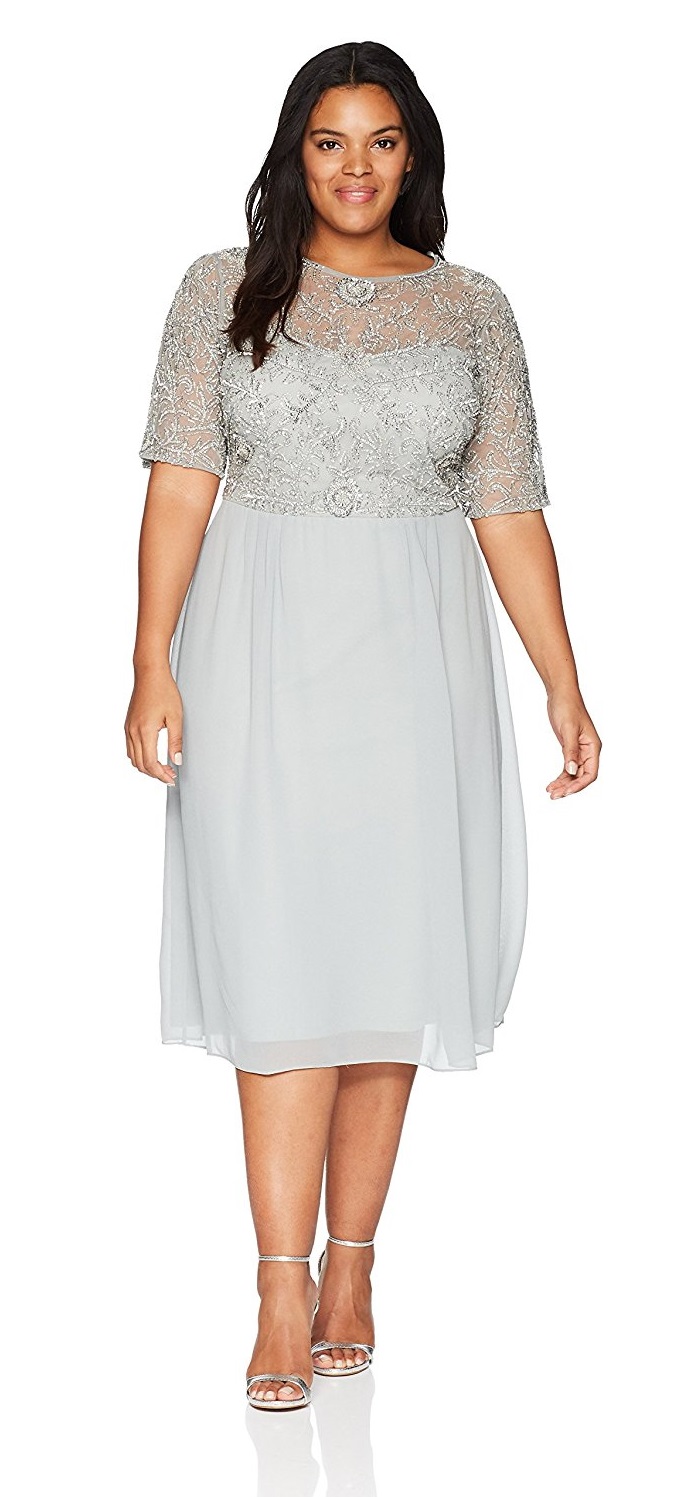 40 Plus Size Spring Wedding Guest Dresses {with Sleeves ... (550 x 1178 Pixel)