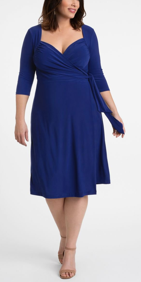 36 Plus Size Wedding Guest Dresses {with Sleeves} - Alexa Webb