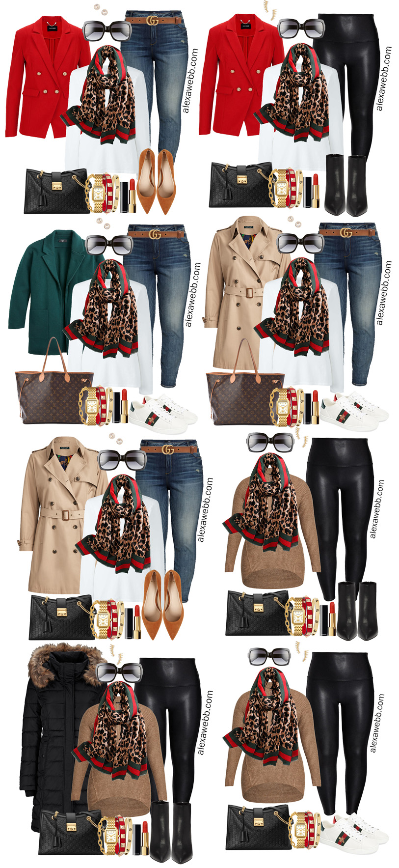Plus Size Gucci Scarf Outfits - Part 1 - Alexa Webb