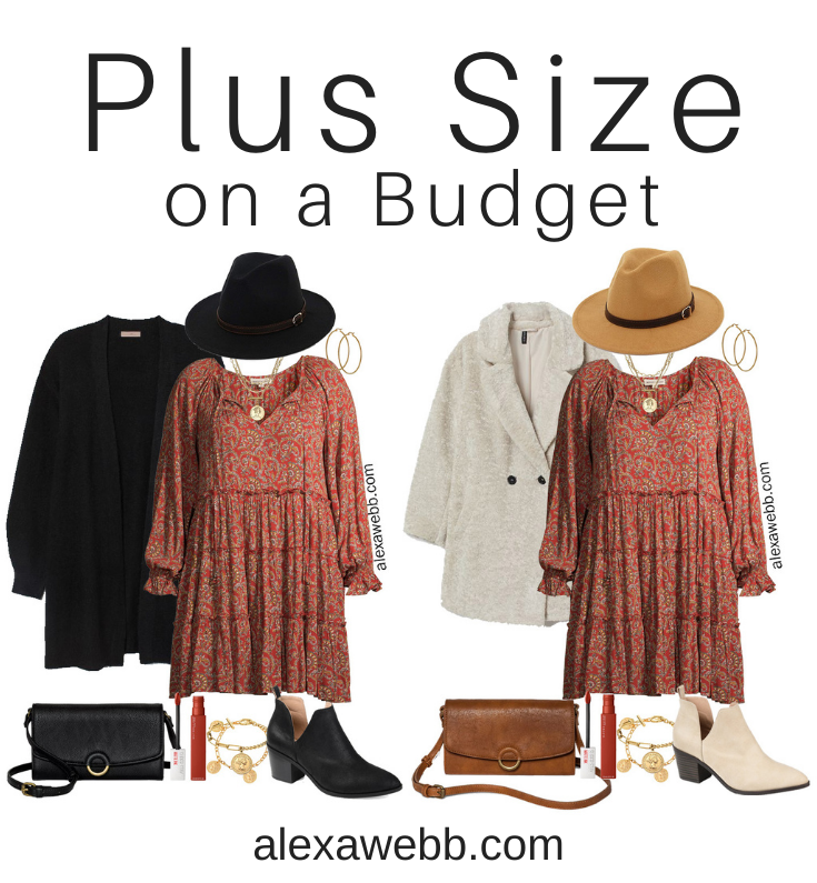 Plus Size on a Budget – Holiday Outfit - Alexa Webb