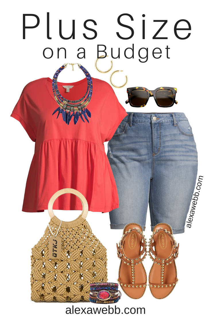 Plus Size on a Budget - Boho Outfits - Alexa Webb