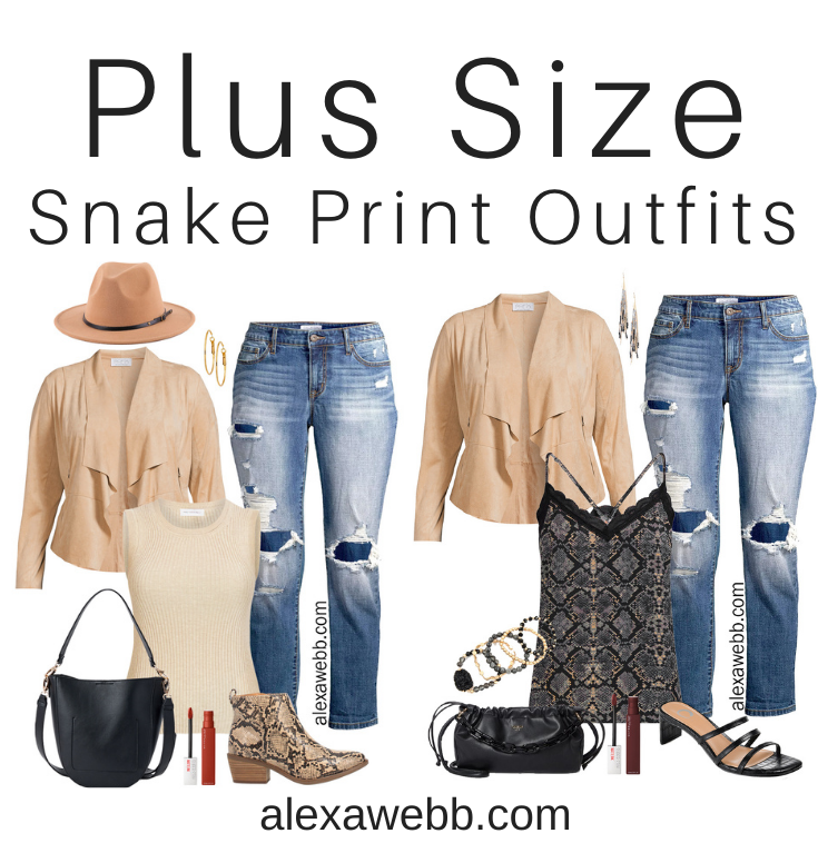 Plus Size Cold Weather Outfits with Walmart - Alexa Webb