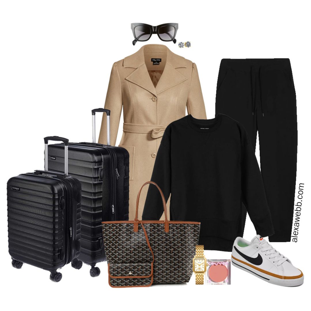 7 airport outfit ideas for spring break travel