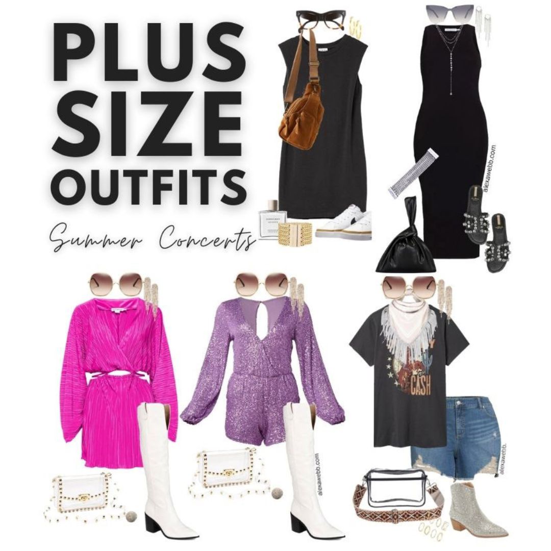 Plus Size Airport Outfit - Alexa Webb